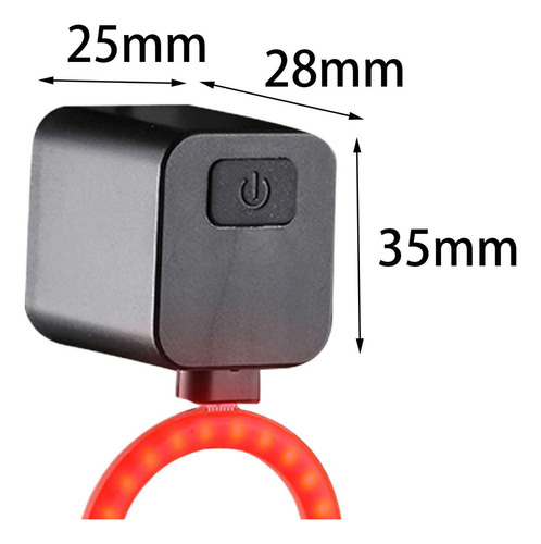 Luz Trasera Para Bicicleta, Bicicleta De Carretera, Luz