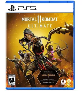 Mortal Kombat 11 Ultimate Edition Warner bros. interactive PS5 Físico