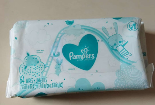 Toallitas Húmedas Pampers 64 Wipes