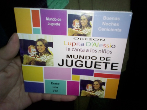 Lupita D Alessio Cd Mundo De Juguete Orfeón Nuevo Sellado