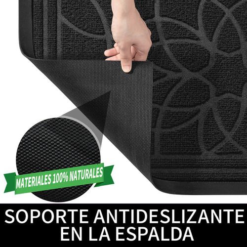 Dexi Tapete Entrada Secado Alfombra Bienvenida 75x45cm