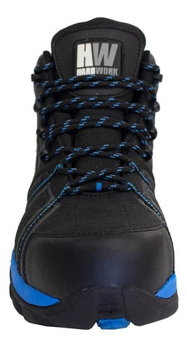 Zapato De Seguridad Hardwork New Bering Azul Pyd