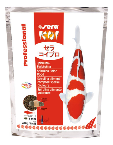 Alimento Sera Koi Pro 500 G Para Golsfish Koi Peces Acuario