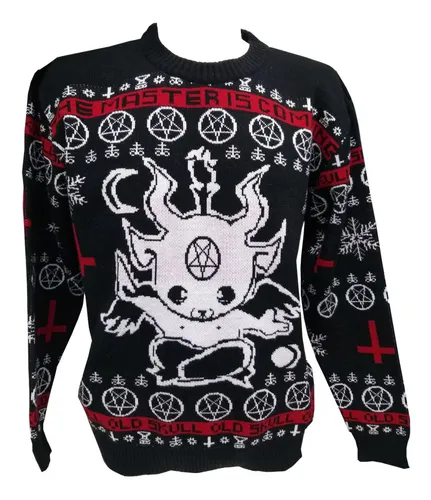 Sueter navideño baphomet hotsell