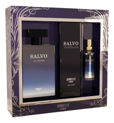 Kit Salvo Isabelle La Belle Perfume 100ml - Hidratante 200ml E Perfume 15 Ml