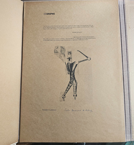 Dom Quixote - Cervantes - Portinari - Carlos Drummond De Andrade - 1a Edição - Assinado (Usado)