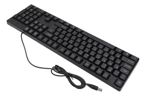Juego Ergonómico De Teclado Y Ratón Usb Con Cable De 104 Tec