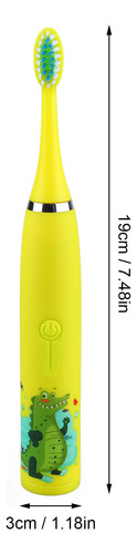 Cepillo De Dientes Eléctrico Infantil De Cerdas Suaves