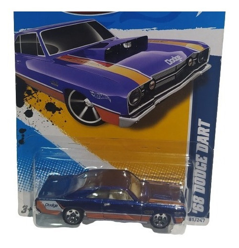 Hot Wheels 68 Dodge Dart  K-586 #81 2012