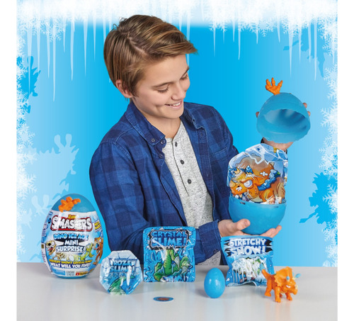 Dinosaurio Sorpresa Smashers Dino Ice Age Mini Dino Age Ice