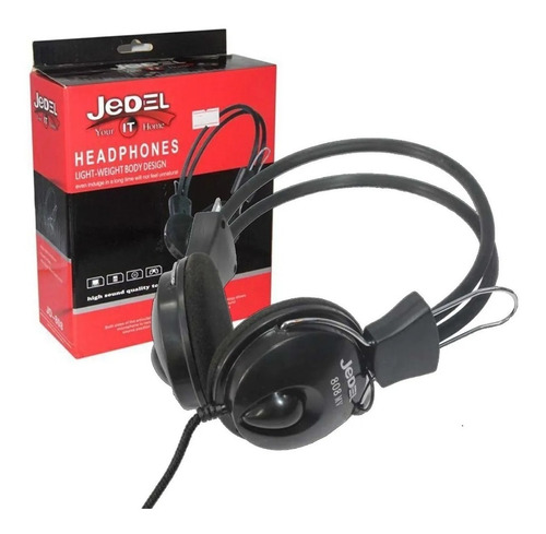 Diadema Audifonos Jedel Para Pc Con Microfono  Jd-808