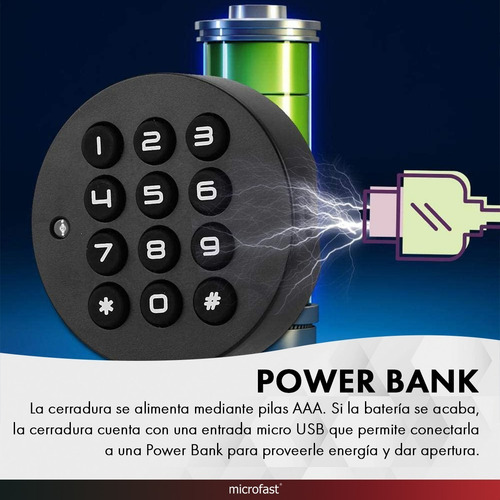 Imagen 2 de 9 de Cerradura Inteligente Clave Cajón Gabinete Programable Pilas