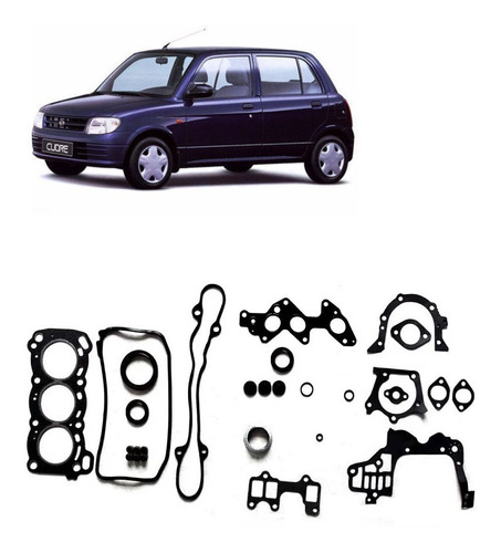 Jogo Juntas Completo Daihatsu Cuore 3cc 94/98