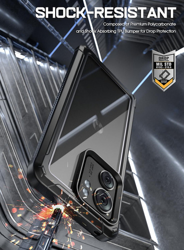 *. Capa Poetic Guardian Para Motorola Moto Edge 2023