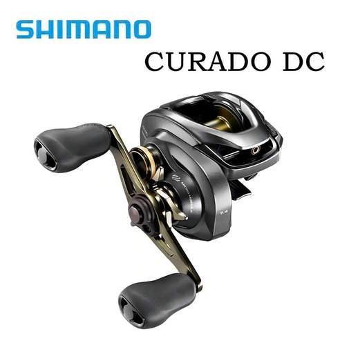 Carretilha de Pesca Shimano Curado DC 151 XG Lado Esquerdo