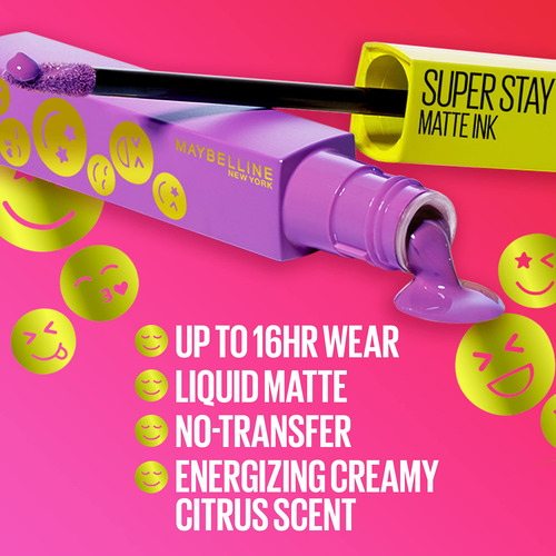 Batom Maybelline Super Stay Matte Ink Energizer Red