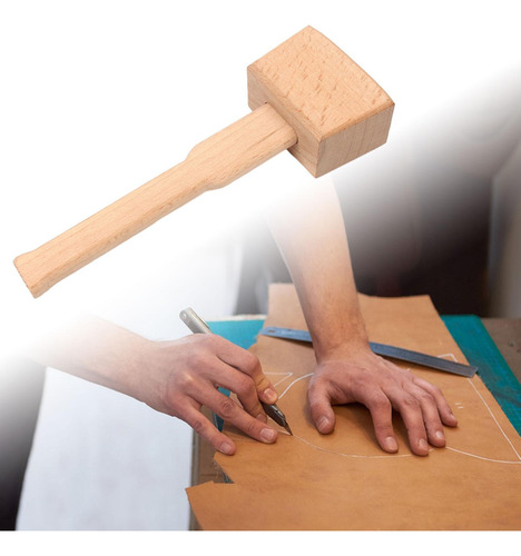 3 Mazo De Madera, Martillo Para Hielo Manual Con Mango,