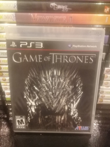 Game Of Thrones Ps3 Fisico!!!!!!!!