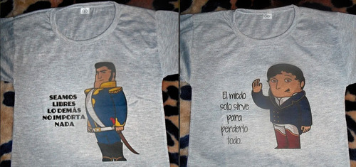 Imagen 3 de 3 de Combo Paka Paka Remera Melange + Muñeco + Almohadón