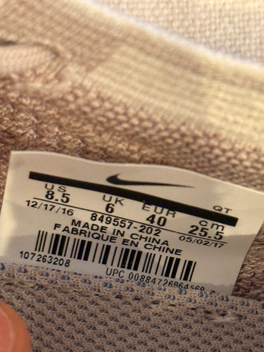 Zapatillas Nike Vapormax Mujer Estándar (Usado)