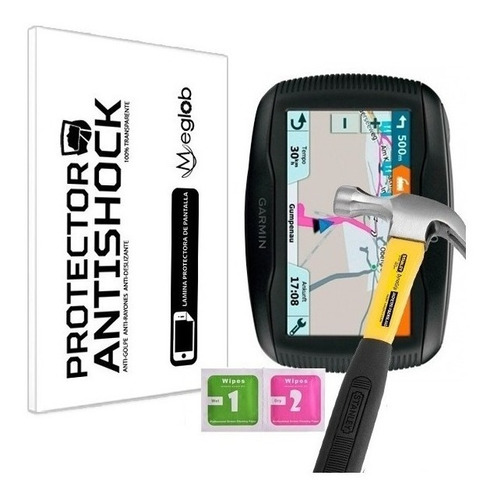 Protector De Pantalla Antishock Garmin Zumo 395lm