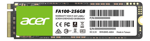 Ssd Acer Fa100 256gb M.2 /vc