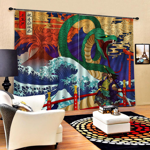 2 Peças / Painéis Decorativos Japoneses Estilo Ukiyoe