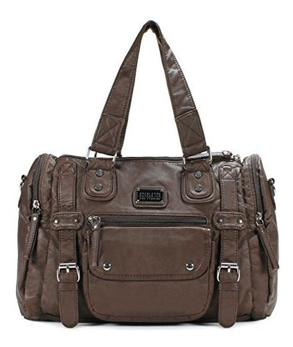 Bolso Bandolera Scarleton Soft H148521 - Café.