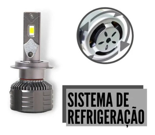 Imagem 3 de 9 de Kit Lâmpadas Led 9012 Hir2 Black Diamond Canceller 9000l