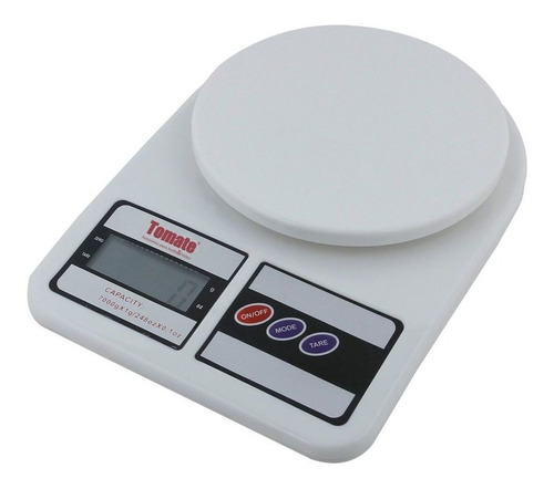 Balança de cozinha digital Tomate SF-400 pesa até 10kg branco