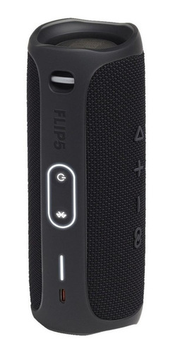 Imagen 2 de 4 de Parlante JBL Flip 5 portátil con bluetooth black matte