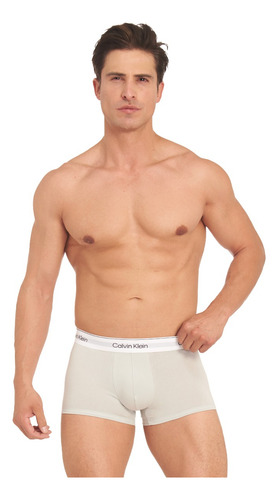 Boxer Calvin Klein Low Rise Trunk 3pk Para Hombre Nb3967