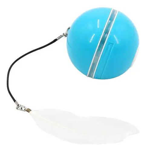 Juguete Gato Bola Interactiva Luz Led Movimiento Carga Usb