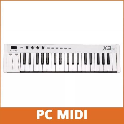 Imagen 8 de 10 de Midiplus X3 Mini Teclado Midi Usb 37 Teclas + Vst Arturia