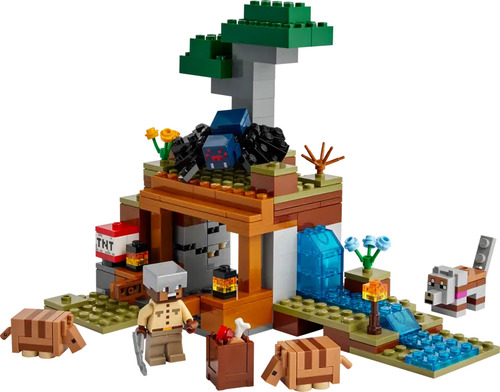 Kit de construcción Lego Minecraft La expedición a la mina Armadillo 21269
