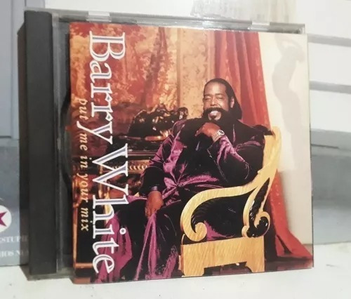 Cd Barry White - Put Me In Your Mix