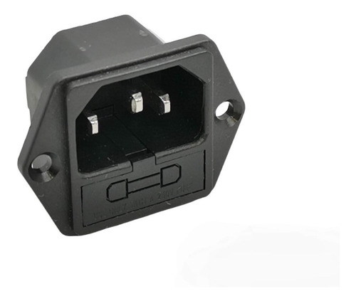 Tomacorriente C/ Protección Macho C/ Orejas Cpu Paquete 3pcs