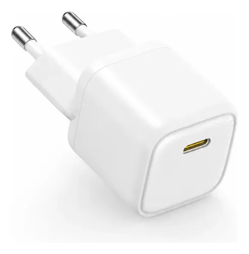 Foto real de Baseus Enerfill FN22 Carregador GaN USB-C PD 30W