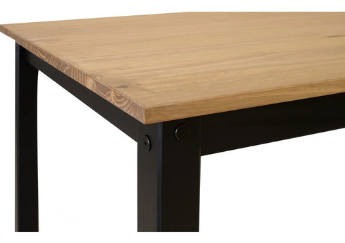 Juego De Comedor 6 Sillas - Mesa - Madera Maciza Pino - Lcm