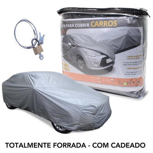 Capa P/ Cobrir Carro Smart Fortwo Forro/ Cadeado | Caftc1