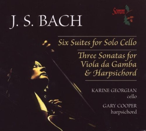 J.s. Bach; Karine Georgian Six Suites Para Violonchelo Solo,