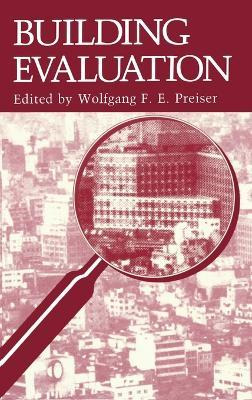 Libro Building Evaluation - Wolfgang F.e. Preiser