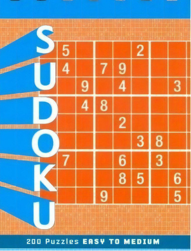 Sudoku Puzzle Pad: Easy To Medium, De Zachary Pitkow. Editorial Chronicle Books, Tapa Blanda En Inglés