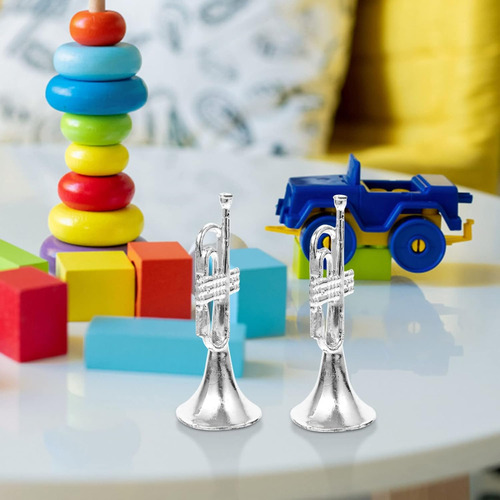 Modelo De Instrumento Musical Miniatura De Trompeta De ...