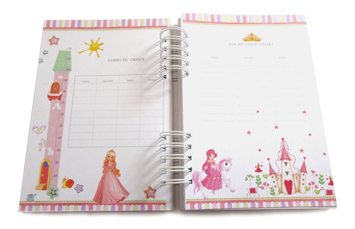 Imagem 6 de 10 de Álbum Bebê Personalizado Scrapbook Nuvem Chuva Amor Benção