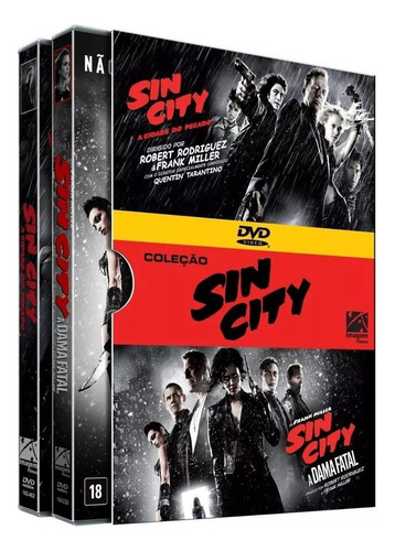 DVD de la colección Sin City, películas 1 y 2, nuevo y sellado