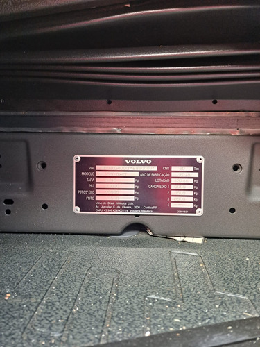 Volvo Fh 540 6x4t Cabine Extendida, Só O Cavalo