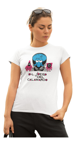 Playera Calamardo Lider Squid Game Juego Del Calamar Soldado