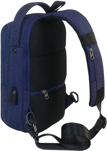 Imagen 3 de 5 de Pechera Morral Hombre Mujer Porta Tablet Celular Lentes