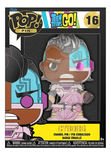 Funko Pin Cyborg - Teen Titans Go! #17 - Eternia Store